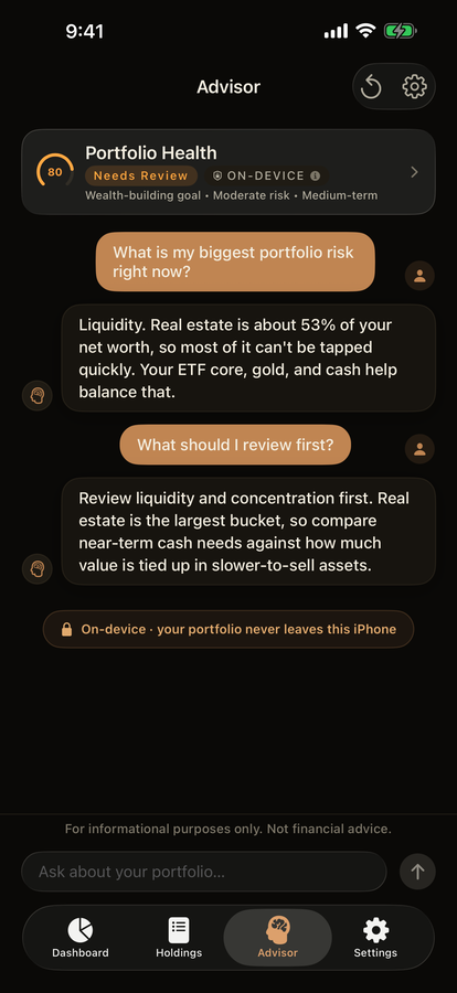 PortiFi advisor
